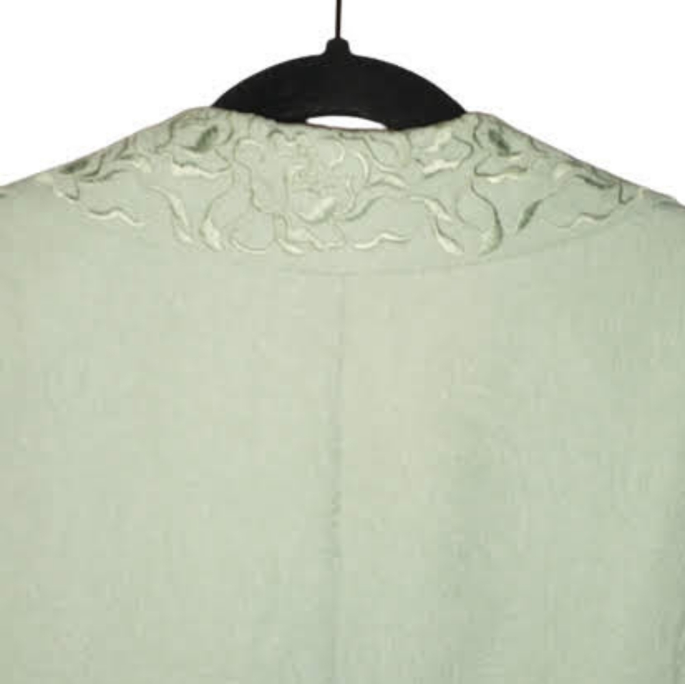 Danny and Nicole Lime Green Size 10 Two Piece Dress Suit - Picture 5 of 12